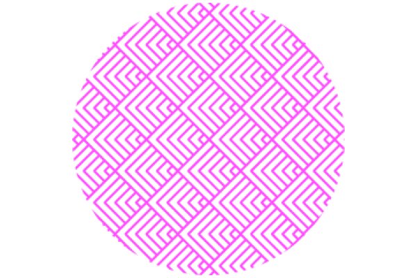 Vibrant Pattern: A Close-up View of a Pink and Purple Geometric Design