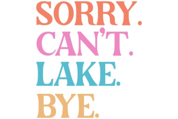 A Colorful Apology: A Visual Guide to Expressing Regret