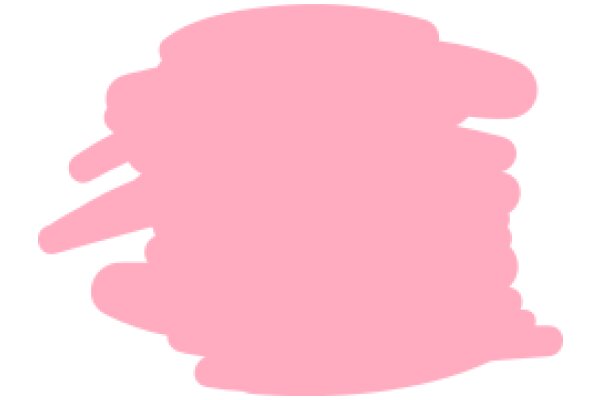 A Blurred Pink Shape