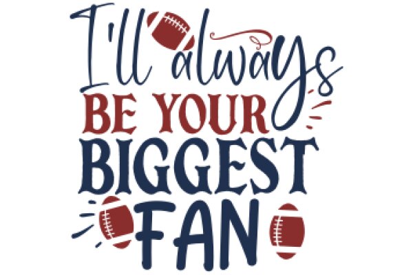 Football Fan's Motto: 'I'll Always Be Your Biggest Fan'