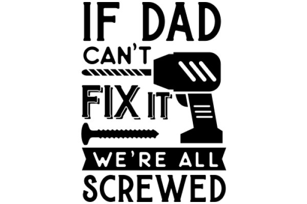A Humorous Take on Fix-It Skills: 'If Dad Can't Fix It, We're All Screwed'
