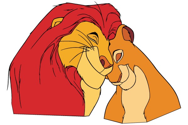 Whispers of Affection: A Lion's Embrace