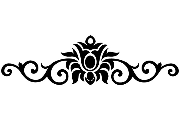 Ornamental Flourish: A Timeless Vintage Design