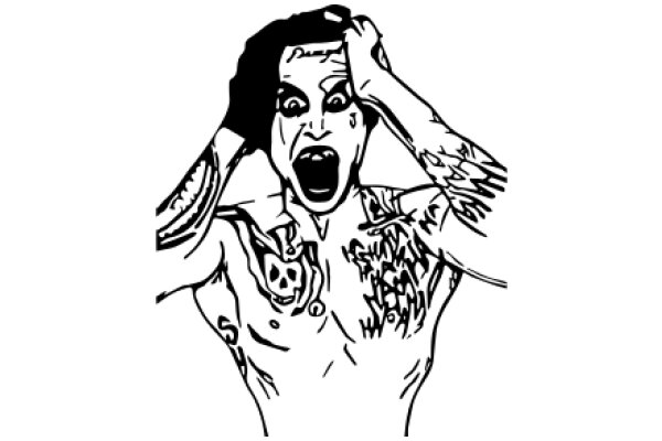 Theatrical Expression: A Character's Emotional Moment