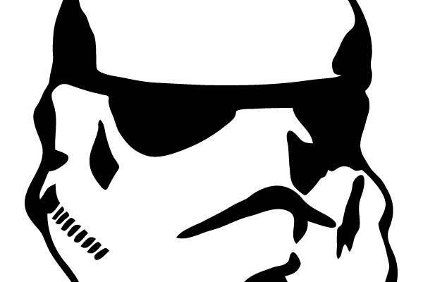 Stormtrooper Helmet Outline