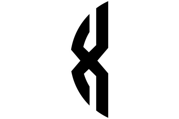 Stylized Letter 'X' in