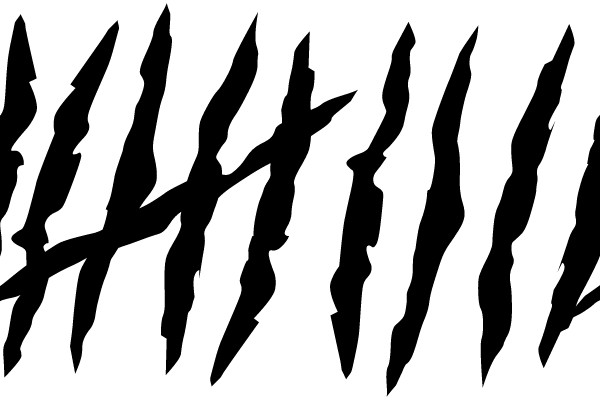 Black Striped Lines