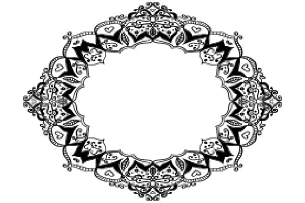 Intricate Design: A Symphony of Geometric Patterns and Floral Motifs