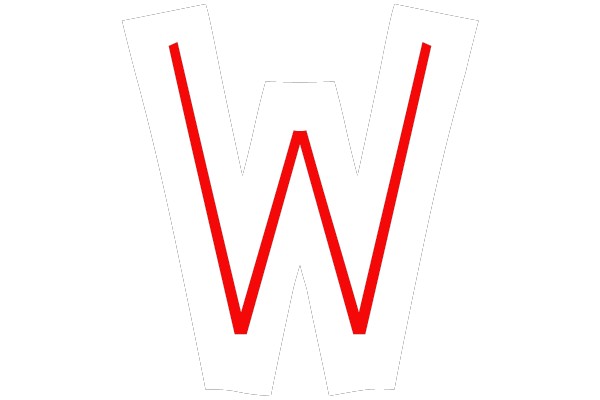 Bold W White: A Modern and Eye-Catching Typography Design
