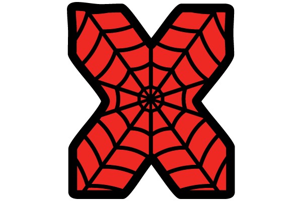 Symmetrical Spider Web Design