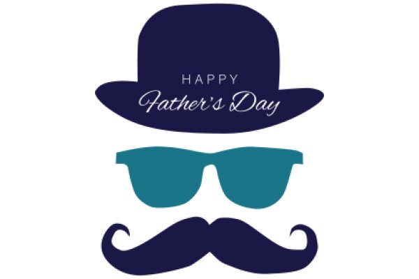 Celebrating Father's Day with a Stylish Touch: A Graphic Design for a Father's Day Greeting Card