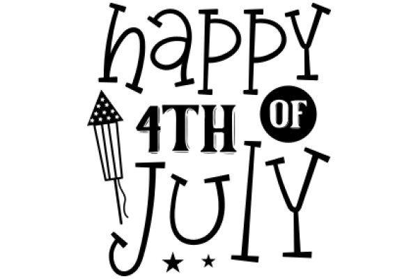 Celebrate the Fourth of July with a festive greeting!
