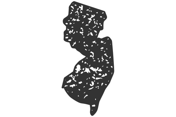 Silhouette of the State of New Jersey