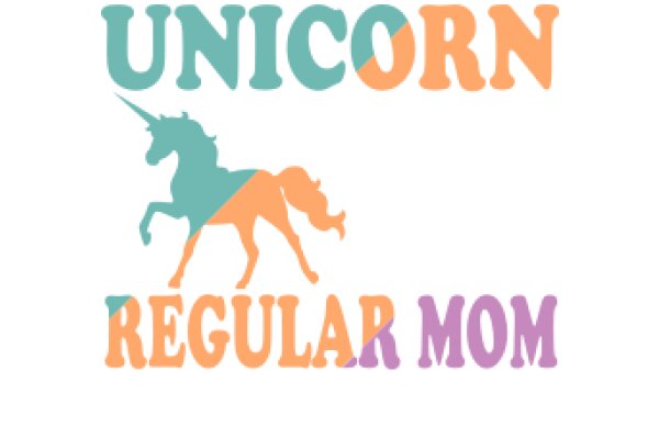 Unicorn Regular Mom: A Playful and Creative Logo for a Mom's Blog