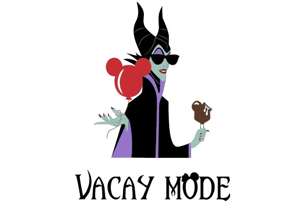 Disney Villain in Vacation Mode