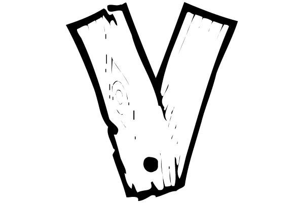 Wooden 'V'