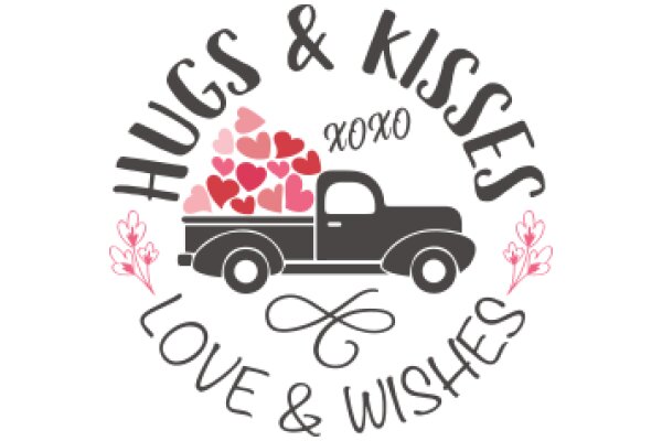Hugs, Kisses, and Wishes: A Valentine's Day Greeting