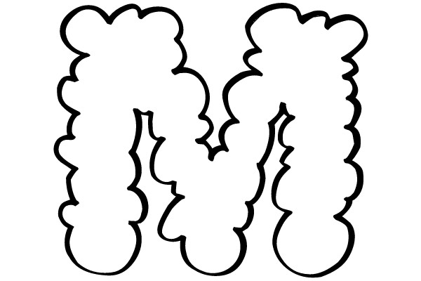 Three abstract, cloud-like shapes with varying textures and patterns.
