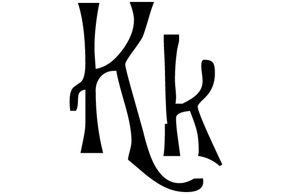 Two Gothic Capital Letters