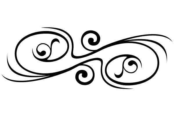 Vintage Flourish Ornament Design