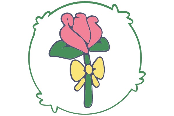 Care Bears Rose Bouquet with Yellow Bow