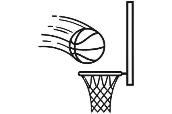 A Basketball in Motion