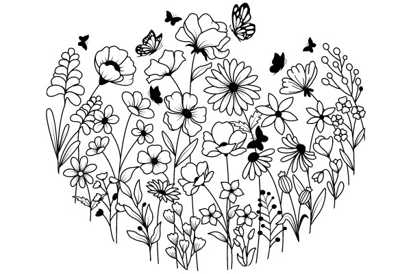 Floral and Butterfly Garden