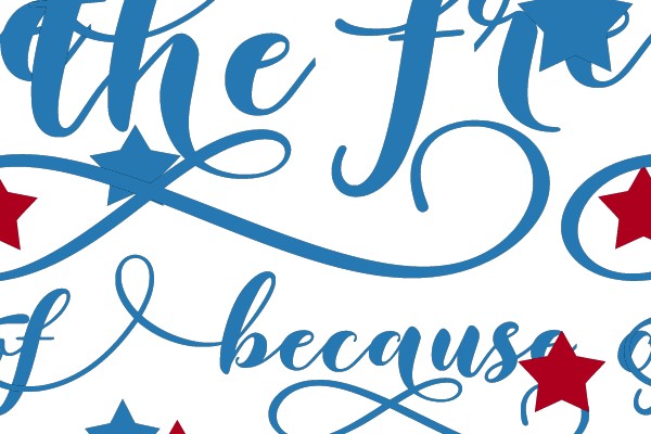 Land of the Free Because of the Brave