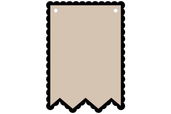 A Blank Canvas: An AI-Generated Image of an Empty Sign