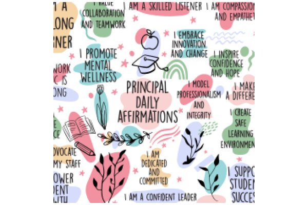 A Colorful Collage of Daily Affirmations and Inspirations