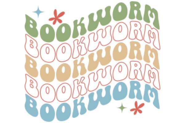 Colorful Typography Art: A Playful Display of Words