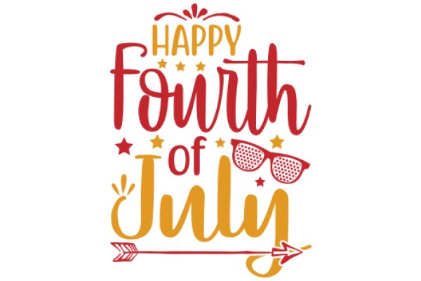 Celebrating the Fourth of July with a festive greeting