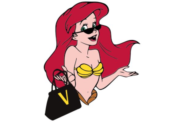 Vintage Vixen: A Classic Cartoon Character