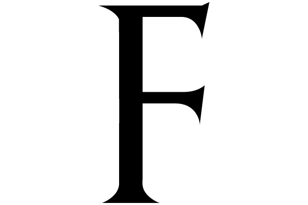 Bold Capital Letter F