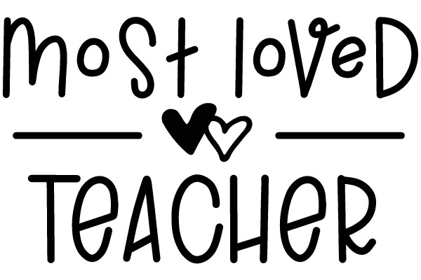 Teacher Bundle: Most Loved Teacher Design