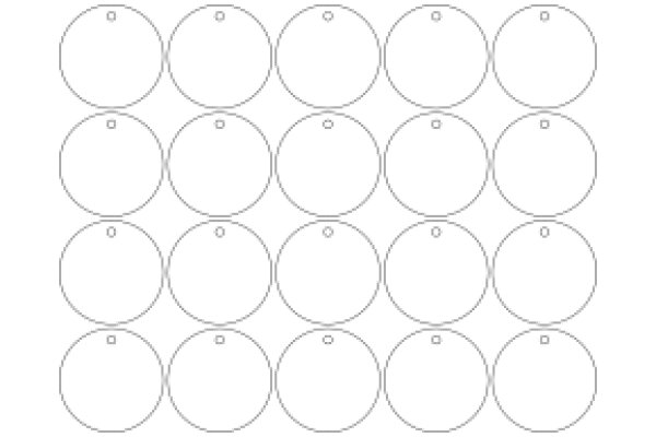 A Collection of Circles with a Common Center