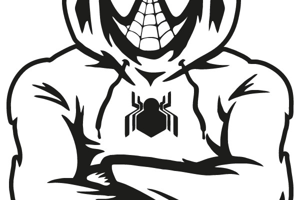 Hooded Spider-Emblem