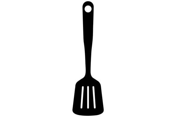 A Simple Black Spatula