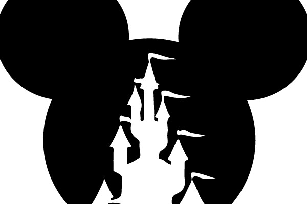 Mickey Mouse Dream Castle Silhouette