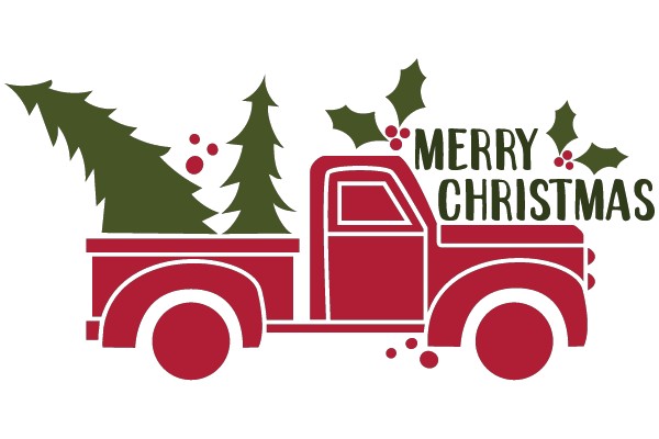 Merry Christmas: A Festive Truck Design