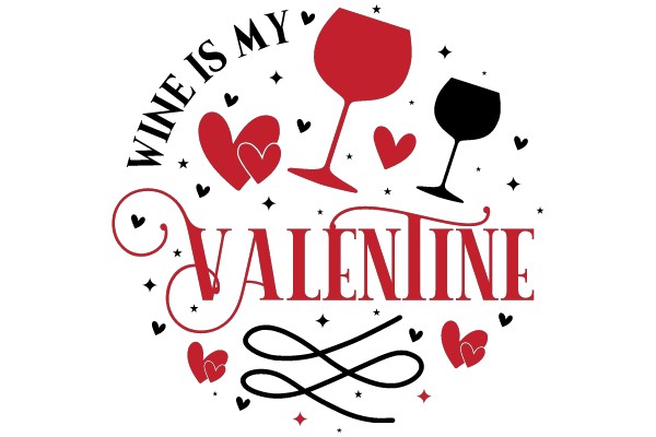 Celebrating Valentine's Day with a Wine and Heart Theme