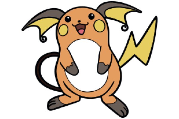 A Friendly Pokémon Character: The Energetic Eevee!