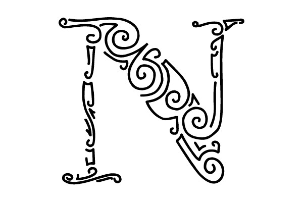 Ornamental Letter I