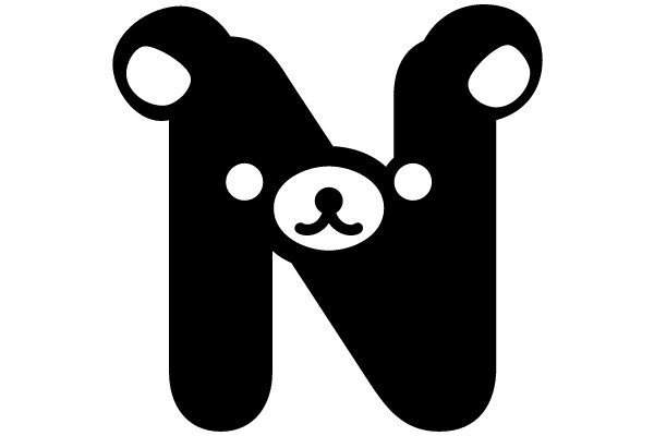 熊脸字母N
