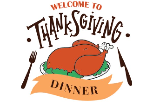 Welcome to Thanksgiving Dinner: A Festive Illustration