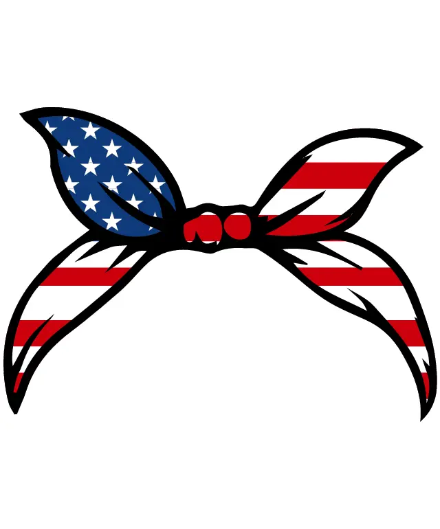 Stylish American Flag Bowtie