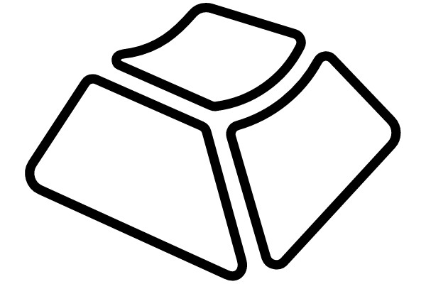 Simplistic Line Drawing of a Box