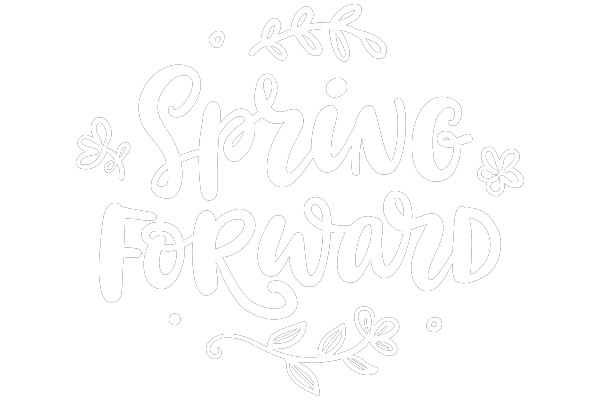 Spring Forward: Handcrafted Typography and Floral Accents