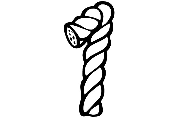 Twisted Rope with a Wheel and Spool