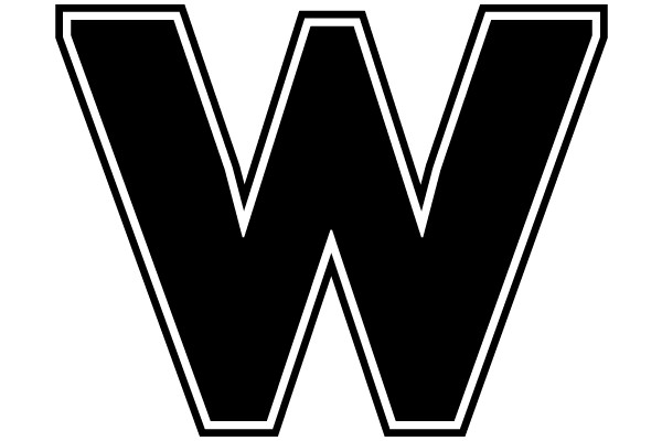 Bold Black Letter W